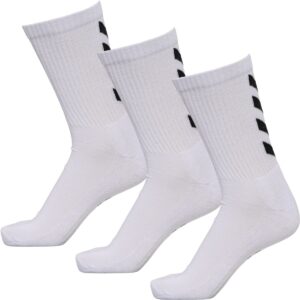 Quentalys - Lot de 3 paires de chaussettes blanches Hummel pour le club AS Monaco Handball