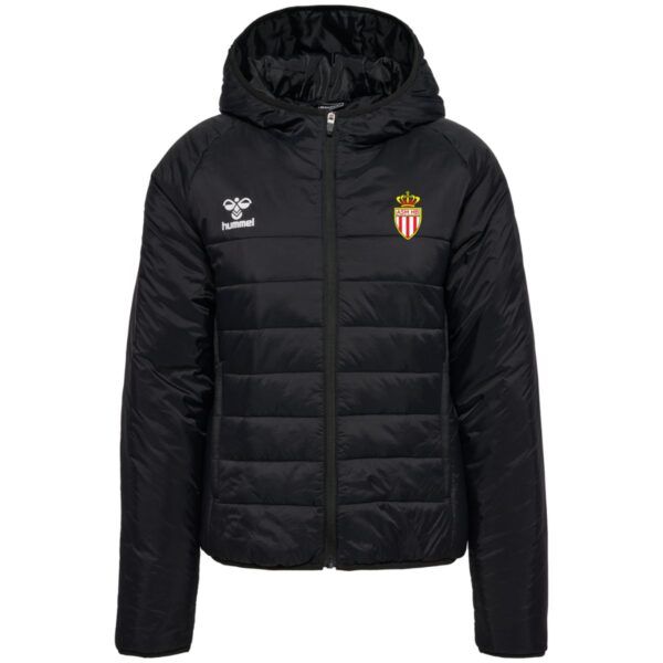 Quentalys - Doudoune Femme noire Hummel pour le club AS Monaco Handball