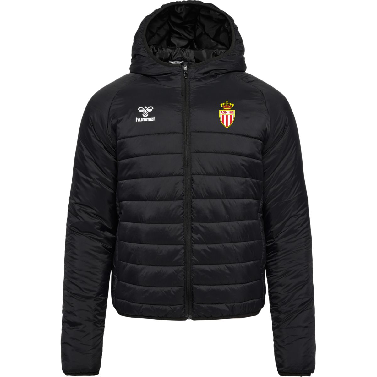 Quentalys - Doudoune Homme noir Hummel pour le club AS Monaco Handball