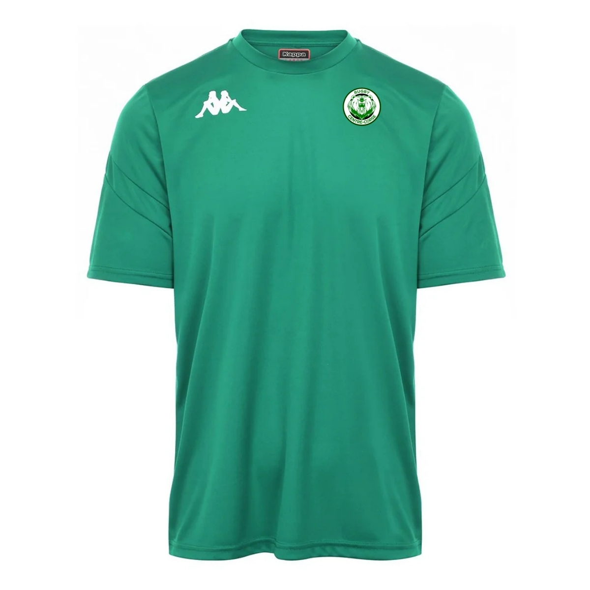 Quentalys - Maillot Vert Kappa pour le club Rugby Centre Corse