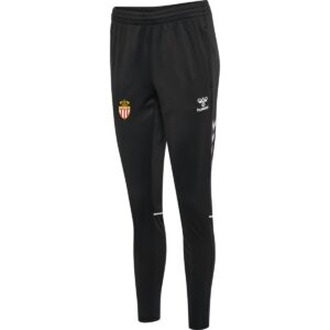 Quentalys - Pantalon d'entrainement Femme noir Hummel pour le club AS Monaco Handball