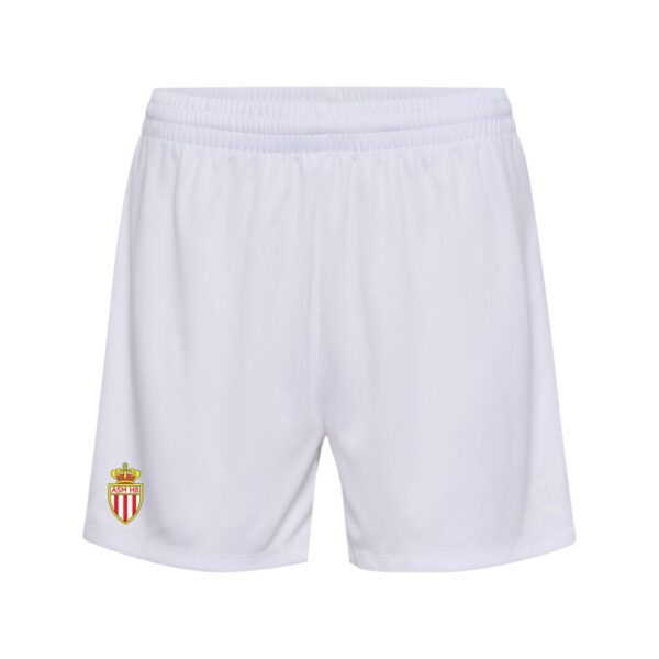 Quentalys - Short Femme blanc Hummel pour le club AS Monaco Handball