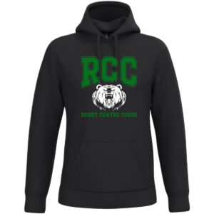 Quentalys - Sweat du Club Noir pour le club Rugby Centre Corse