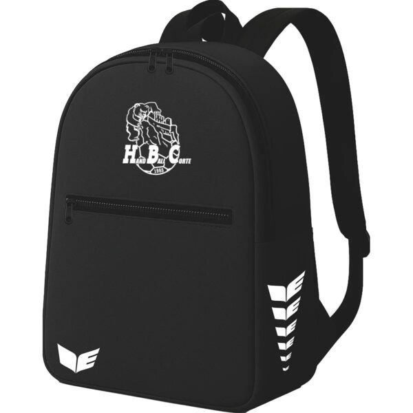Quentalys - Sac à dos enfant Erima Noir pour le club HB Corte