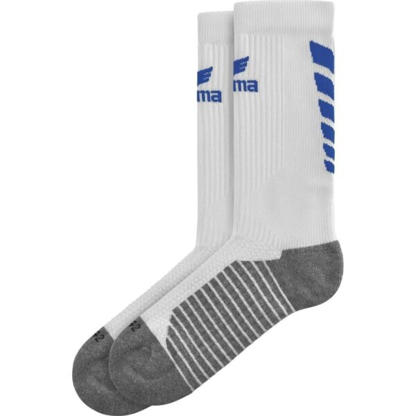 Quentalys - Chaussettes Erima Blanche et Bleu Royal pour le club HB Corte
