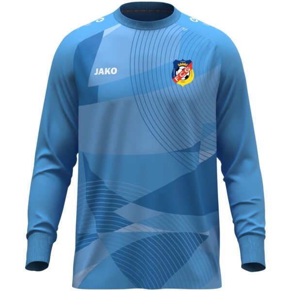 Quentalys - Maillot de gardien enfant Bleu Ciel Jako pour le club de FC Grimaud