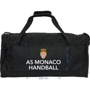 Quentalys - Sac de sport Taille M noir Hummel pour le club AS Monaco Handball
