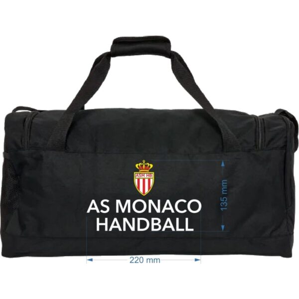 Quentalys - Sac de sport Taille M noir Hummel pour le club AS Monaco Handball